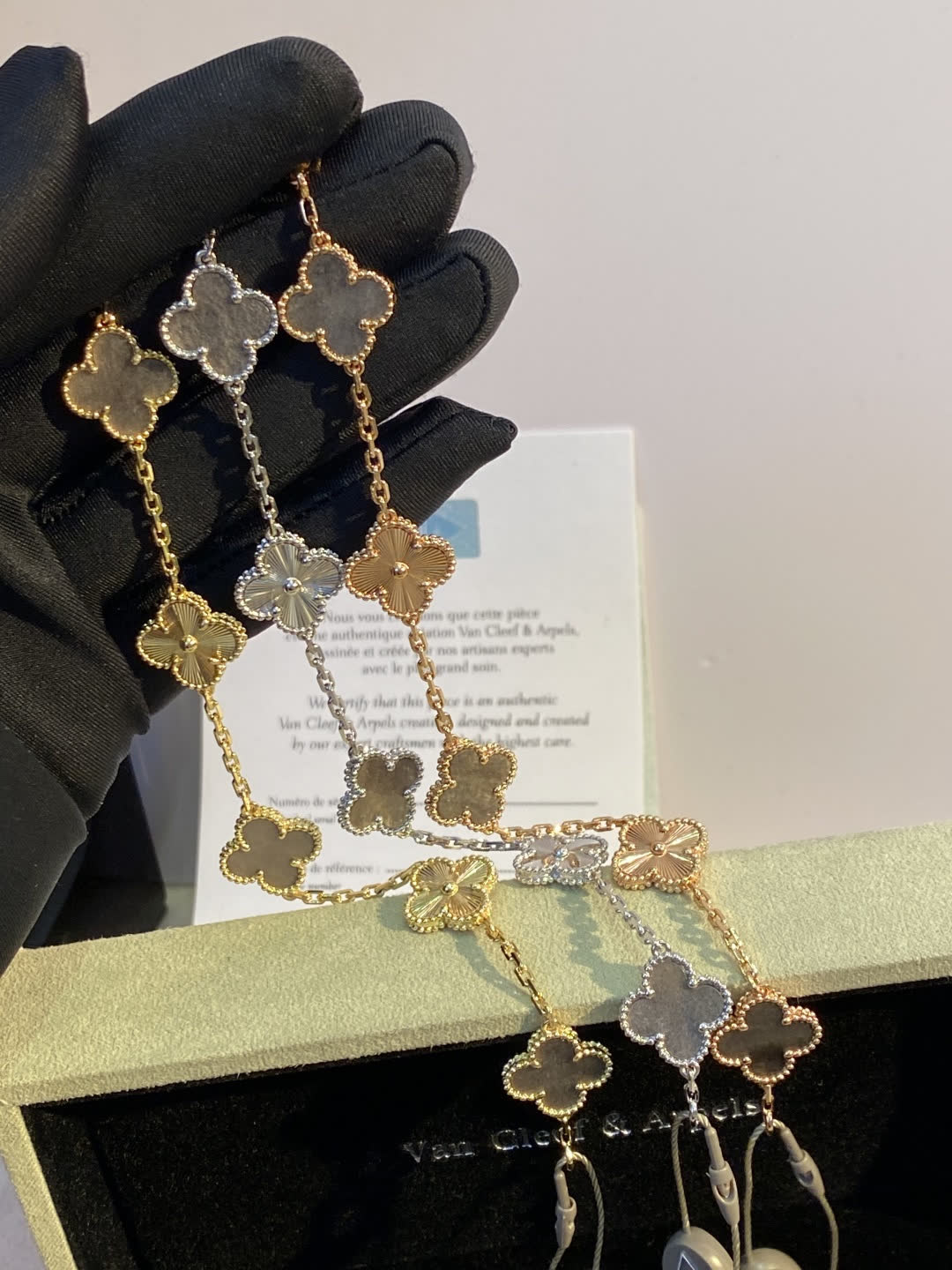 Van Cleef & Arpels Vintage Alhambra Necklace